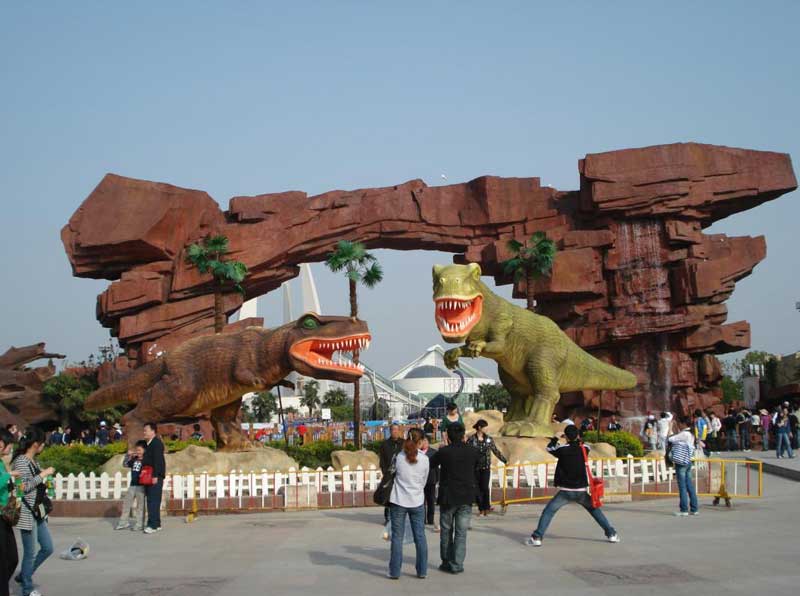 恐龍裝飾雕塑